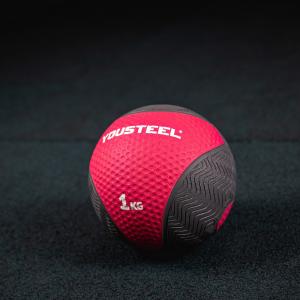 Купить Медбол для кроссфита резиновый Yousteel 1кг в Суоярви 