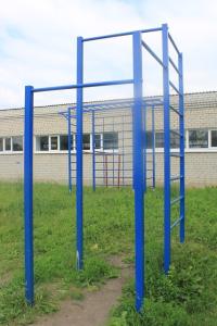 Купить Турник уличный разноуровневый со шведской стенкой в Суоярви 
