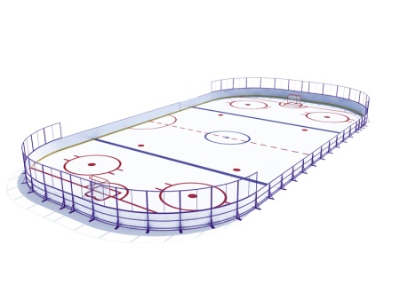 Купить Хоккейная коробка SP К 200 в Суоярви 