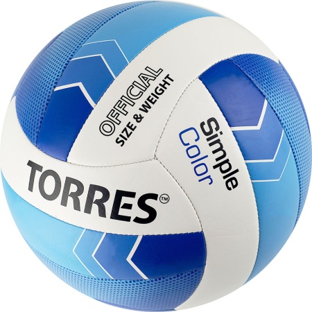 Купить Мяч волейбольный Torres Simple Color любительский р.5 в Суоярви 